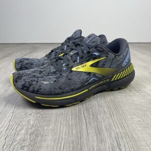 Men's Brooks Adrenaline GTS 23, Nine Iron/Folkstone/Sulphur, 9.5 D Medium US B